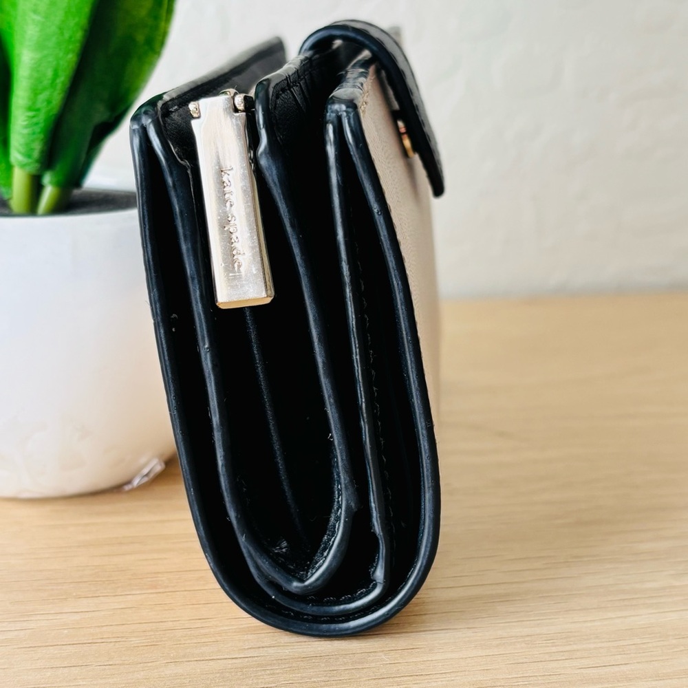 Kate Spade Black and Pink Women's Wallet - Picture 6 of 10